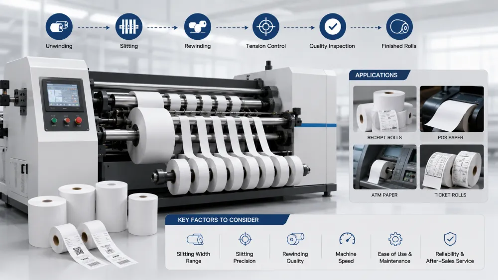 Thermal Paper Slitting Machine: Buyer Guide
