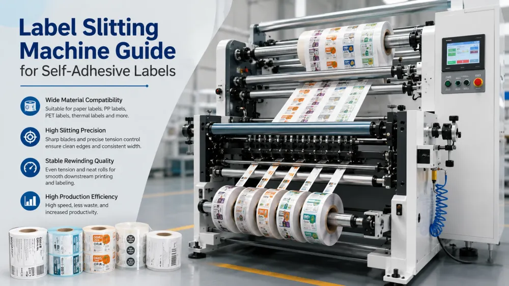 Label Slitting Machine Guide for Self-Adhesive Labels