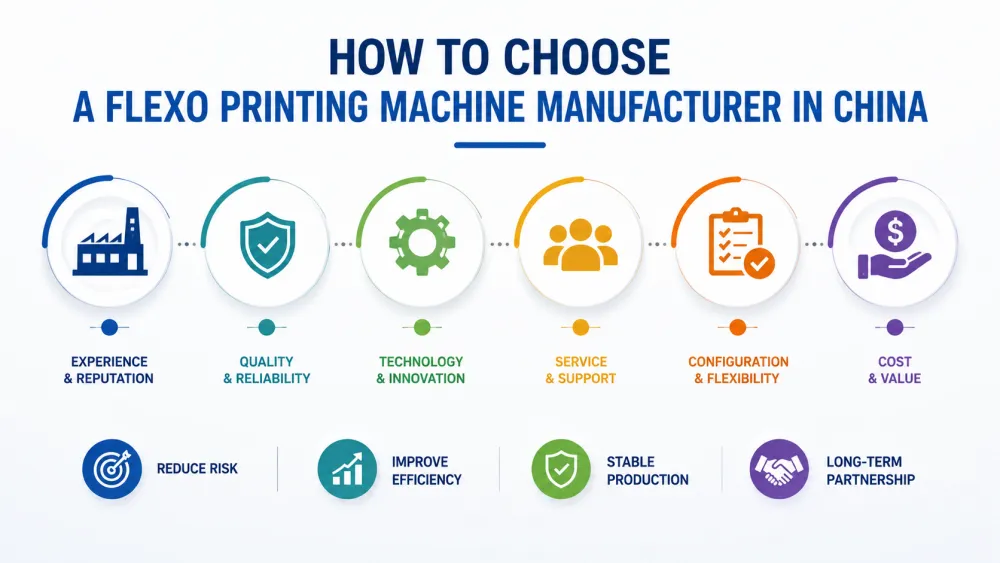 How to Choose a Flexo Printing Machine Manufacturer in China