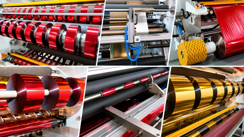 High-Precision & High-Efficiency Hot Stamping Film Slitter Details