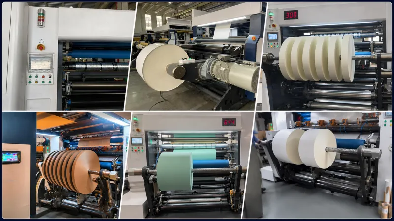 Adhesive Label Slitter Rewinder ZBLM-1600-3000 Details