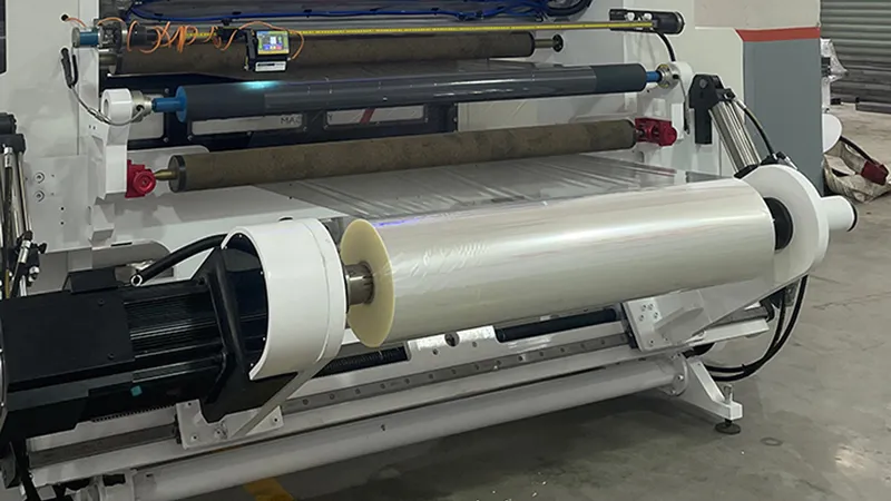 ZBFQ-1550E Automatic Slitter Rewinder for Labels & Film Operation