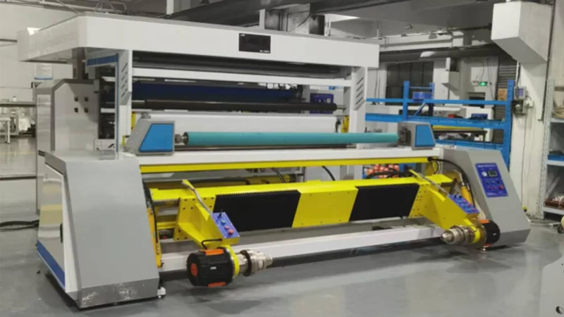 ZBFQ-1550E Automatic Slitter Rewinder for Labels & Film Operation