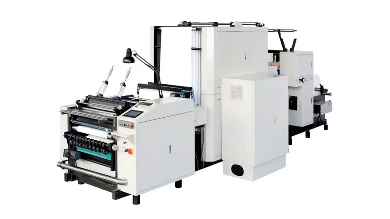 ZBFQ900 Thermal Paper Printing & Slitting Machine for POS Rolls