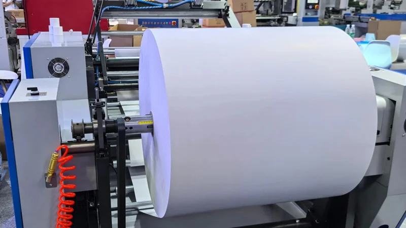 ZBFQ900 Thermal Paper Printing & Slitting Machine for POS Rolls Details
