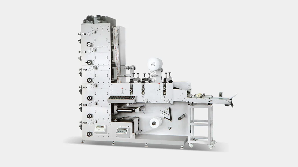 Flexo Printing and Die Cutting Machine for Self-Adhesive Labels Main View