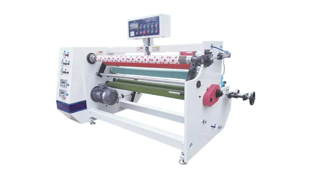 Automatic Tape Rewinding Machine for Adhesive Tape Production Main View