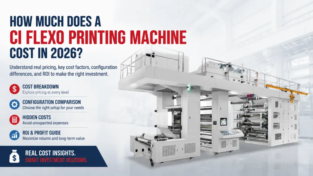 What Is the Typical Cost Range of a CI Flexo Printing Machine in 2026?