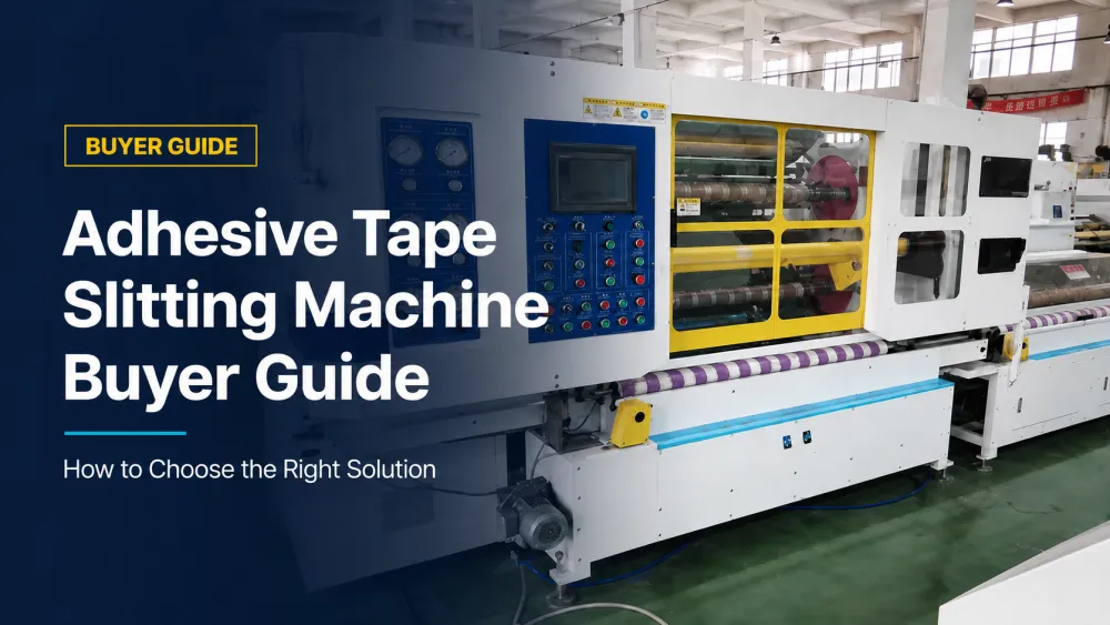 Adhesive Tape Slitting Machine Buyer Guide: How to Choose the Right Solution