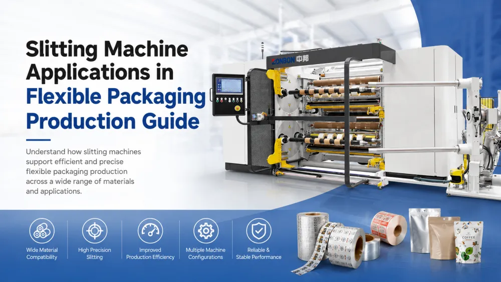Slitting Machine Applications in Flexible Packaging Production Guide
