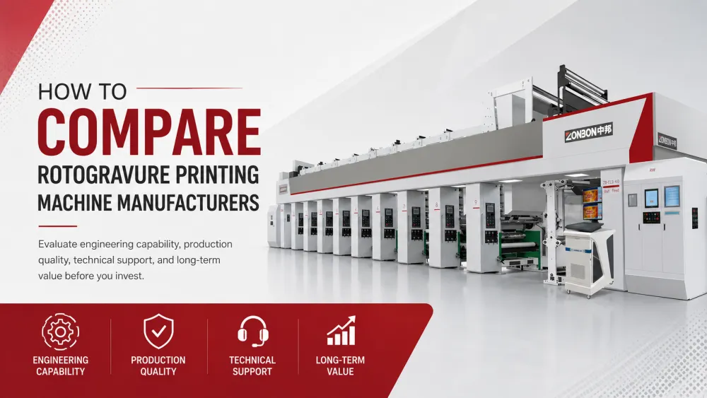 How to Compare Rotogravure Printing Machine Manufacturers