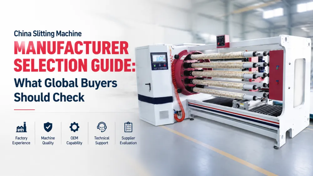 China Slitting Machine Manufacturer Selection Guide: What Global Buyers Should Check