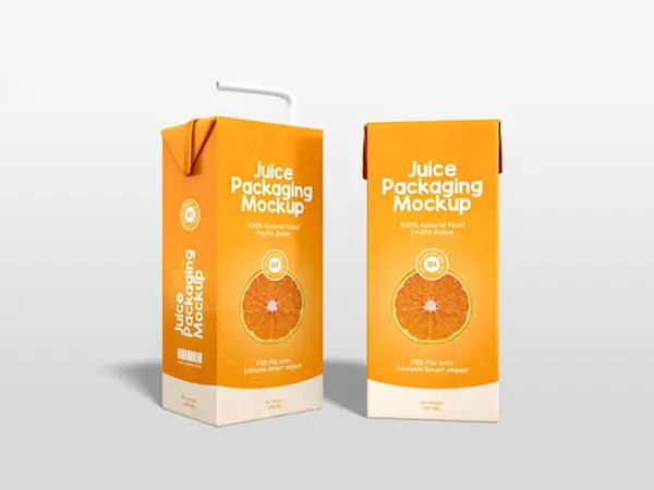 Juice box packaging application