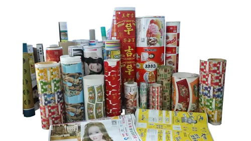 Label printing application using inline flexo press
