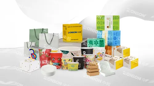 Paper packaging printing using inline flexo printing press