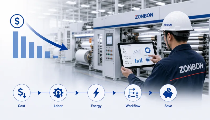 cost reduction support for improving packaging machinery return on investment