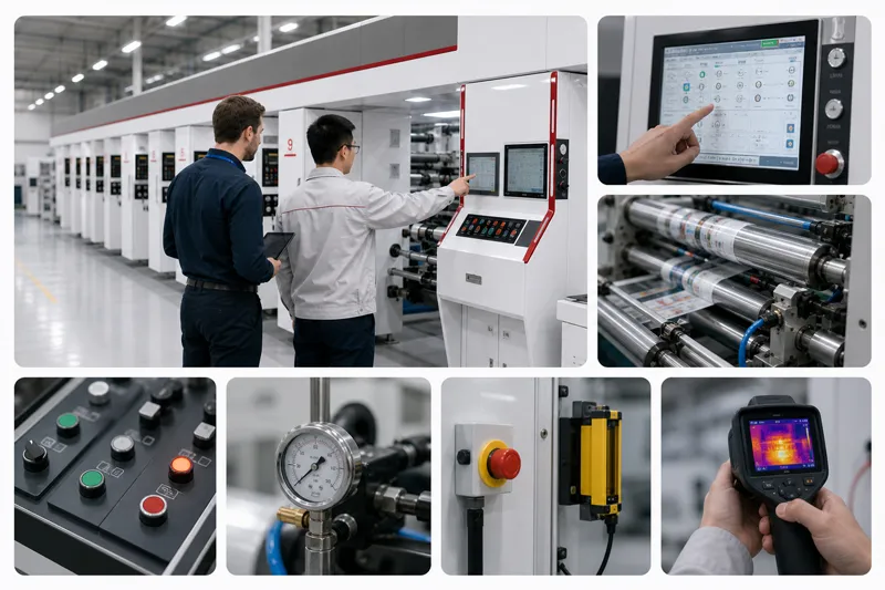factory acceptance testing for packaging machinery before shipment