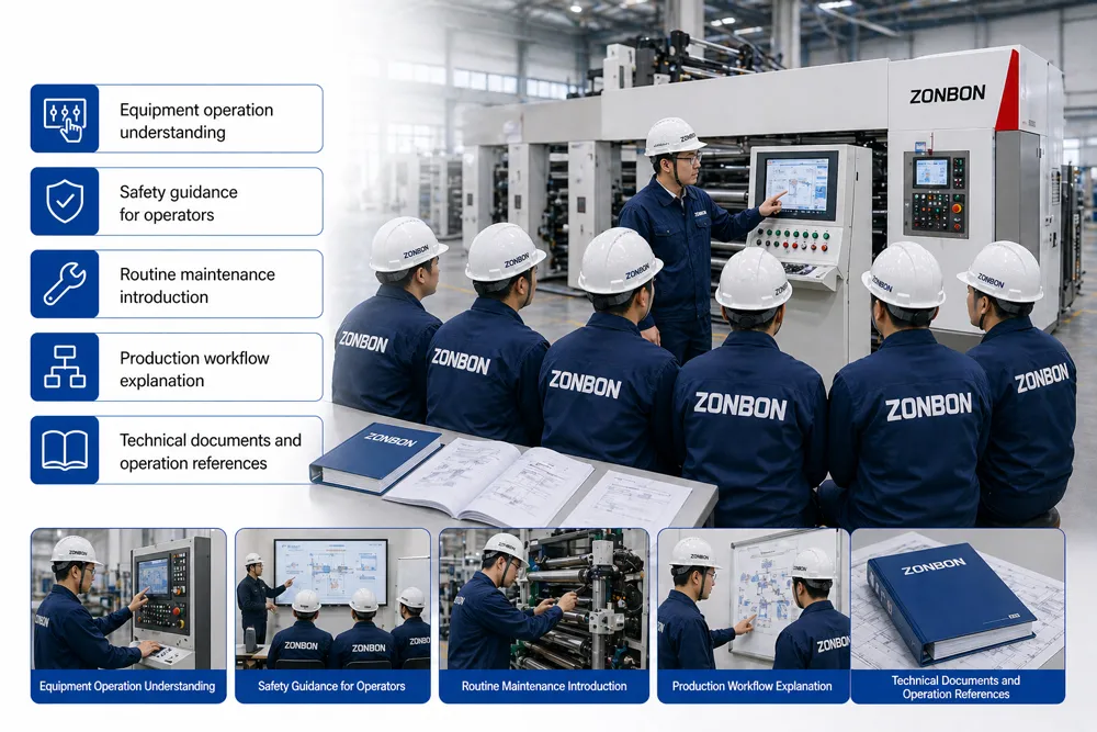 operator readiness and technical guidance for packaging machinery operation