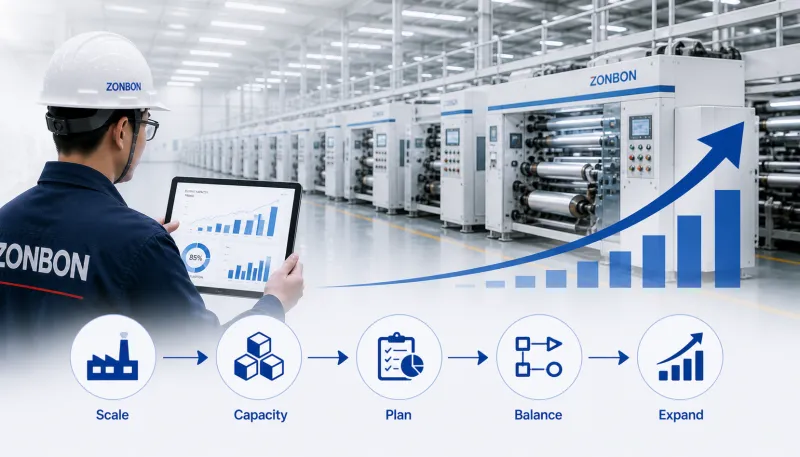 capacity planning and scaling advice for packaging production lines